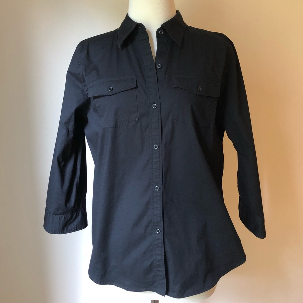 Black Ralph Lauren Green Label Button-down shirt